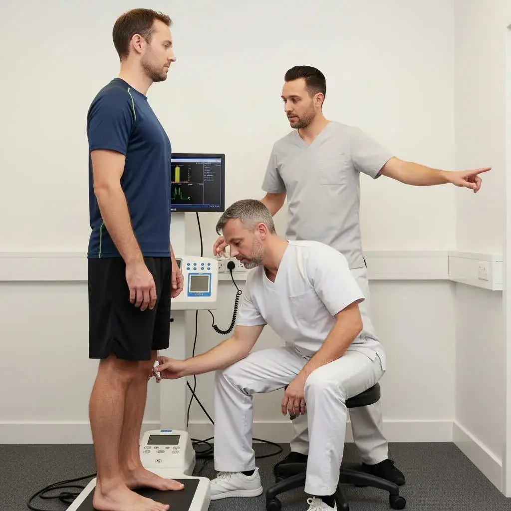 A comprehensive biomechanical assessment helps identify the underlying causes of your lower limb pain.