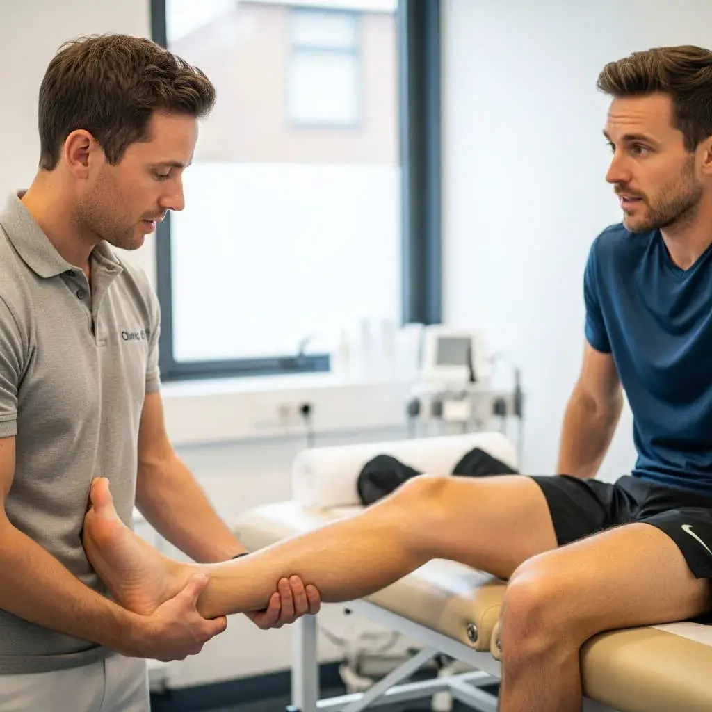 A thorough foot examination by a specialist podiatrist is key to understanding the root cause of running pain.