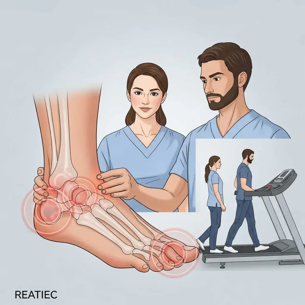 Key foot pain areas that