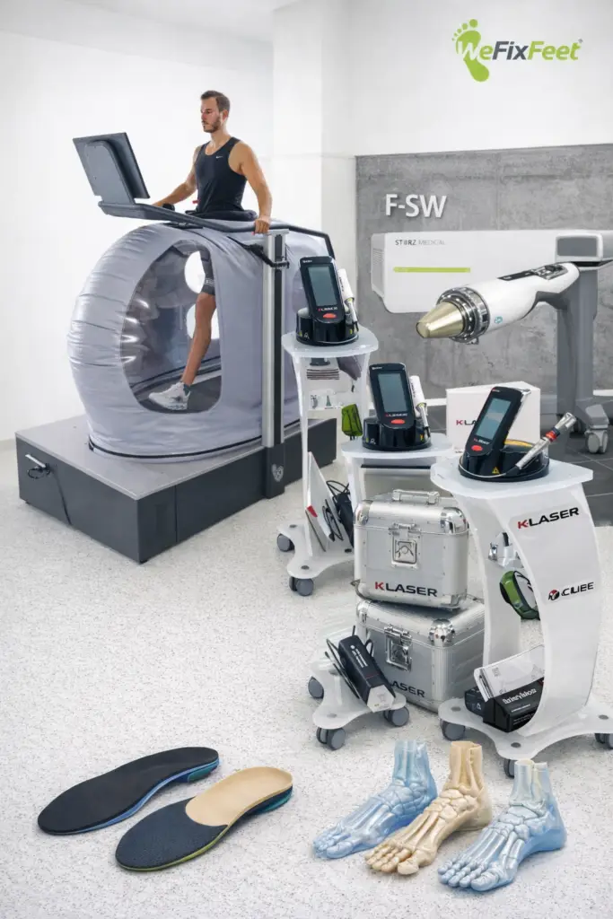Treatment Image with Microgravity Treadmill